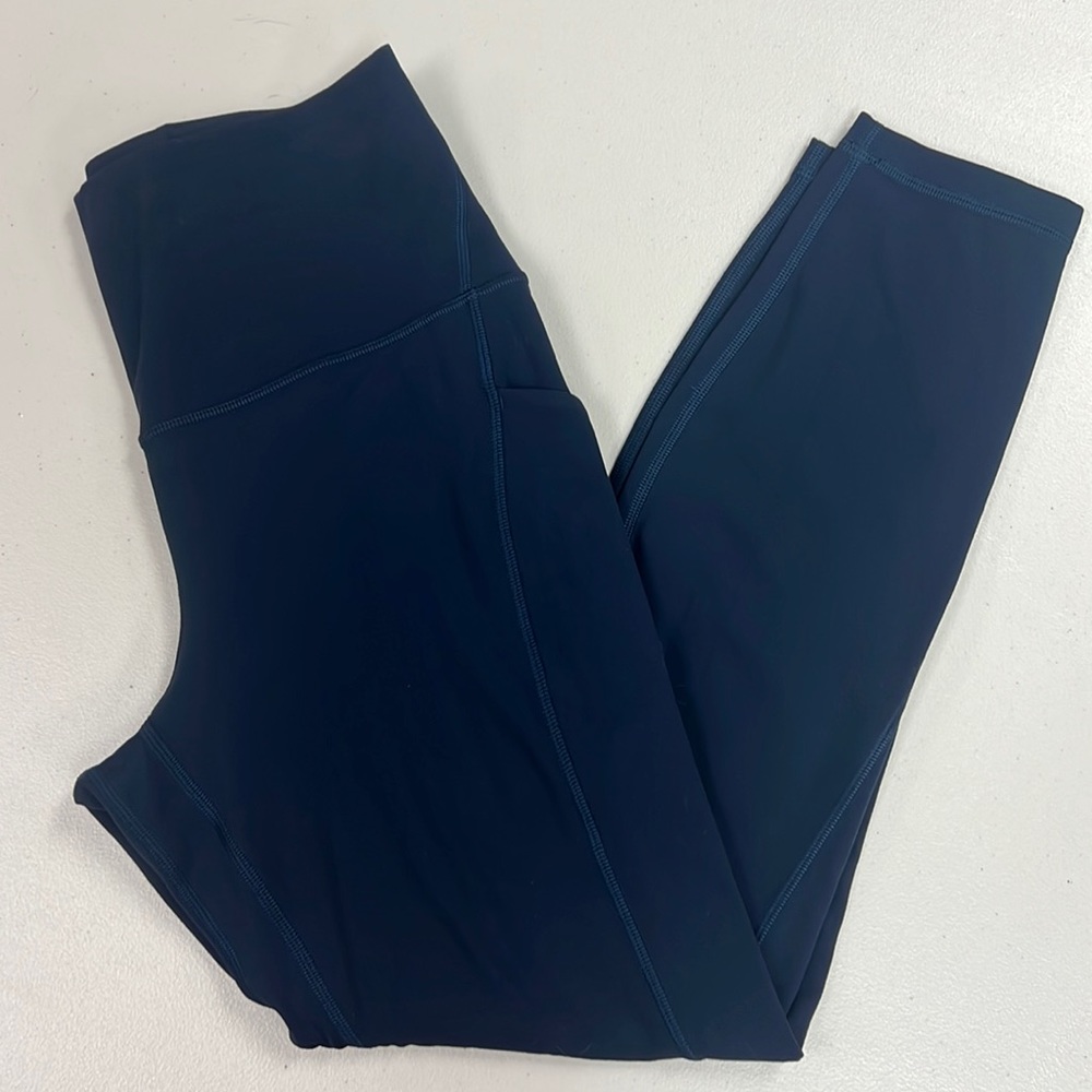 Women’s Lululemon Align High Rise Pants 25” with Pockets Size 8